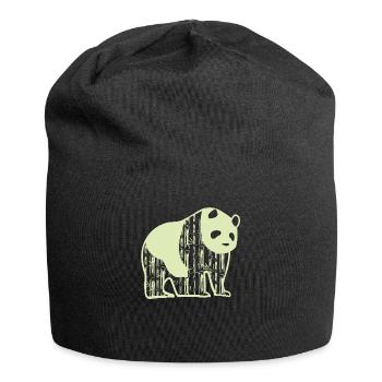 Bien-être animal Panda - Bonnet en jersey - noir - Devant