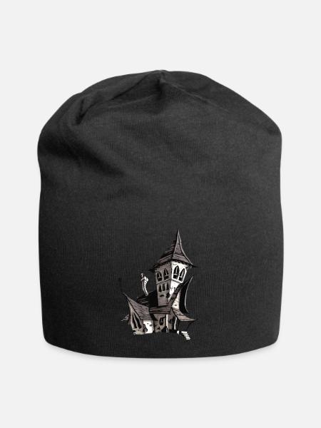 Vampir Schloss - Jersey-Beanie - Schwarz