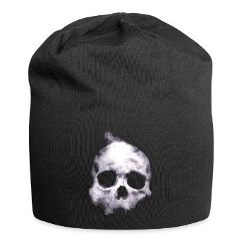 skull - Jersey Beanie - black - Front