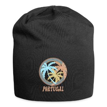 Portugal - Bonnet en jersey - noir - Devant