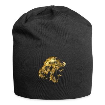 Jésus foi d'or - Bonnet en jersey - noir - Devant