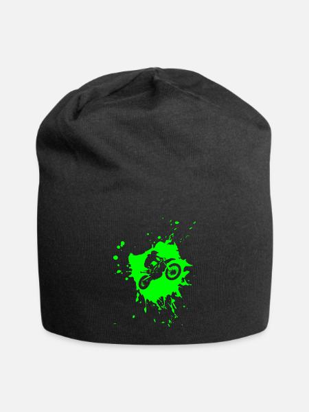 Motocross - Jersey-Beanie - Schwarz