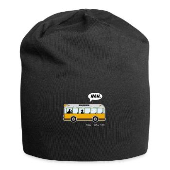 Rosa Parks Bus anti rassismus Nah Nope Geschenk - Jersey-Beanie - Schwarz - Vorne