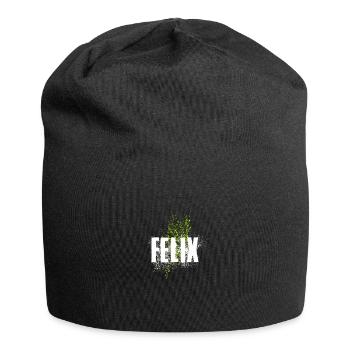 Felix - Jersey Beanie - black - Front