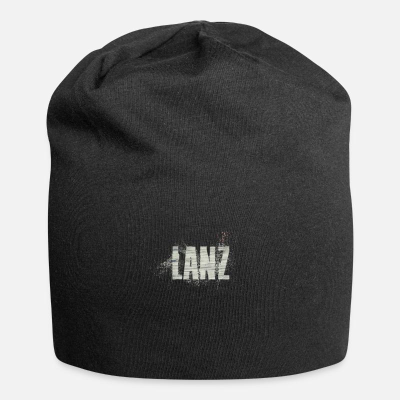 Lanz - Jersey-Beanie - Schwarz