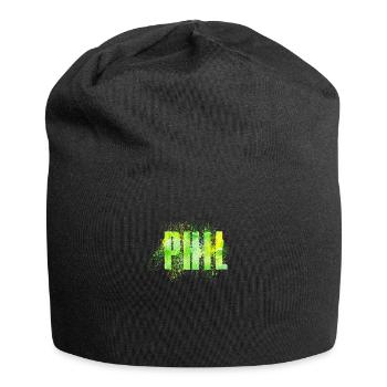 Phil - Jersey-Beanie - Schwarz - Vorne