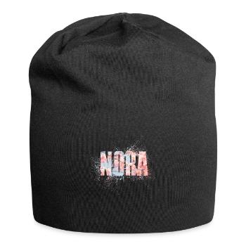 Nora - Bonnet en jersey - noir - Devant
