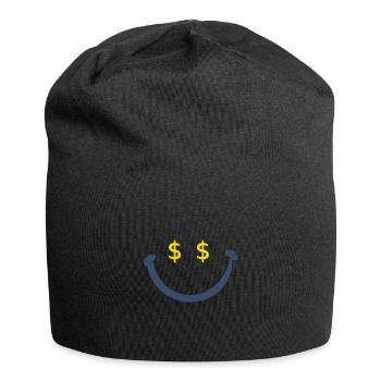 dollar smile - Jersey Beanie - black - Front