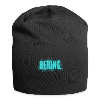 Hering - Jersey-Beanie - Schwarz - Vorne