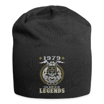 40. Geburtstag 1979 Die Geburt der Legenden - Jersey-Beanie - Schwarz - Vorne