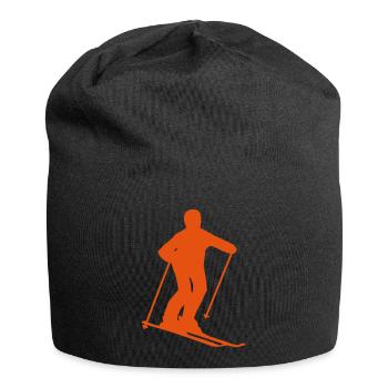 Ski - Jersey-Beanie - Schwarz - Vorne