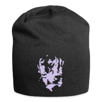Golden Retriever - Jersey-Beanie - Schwarz - Vorne