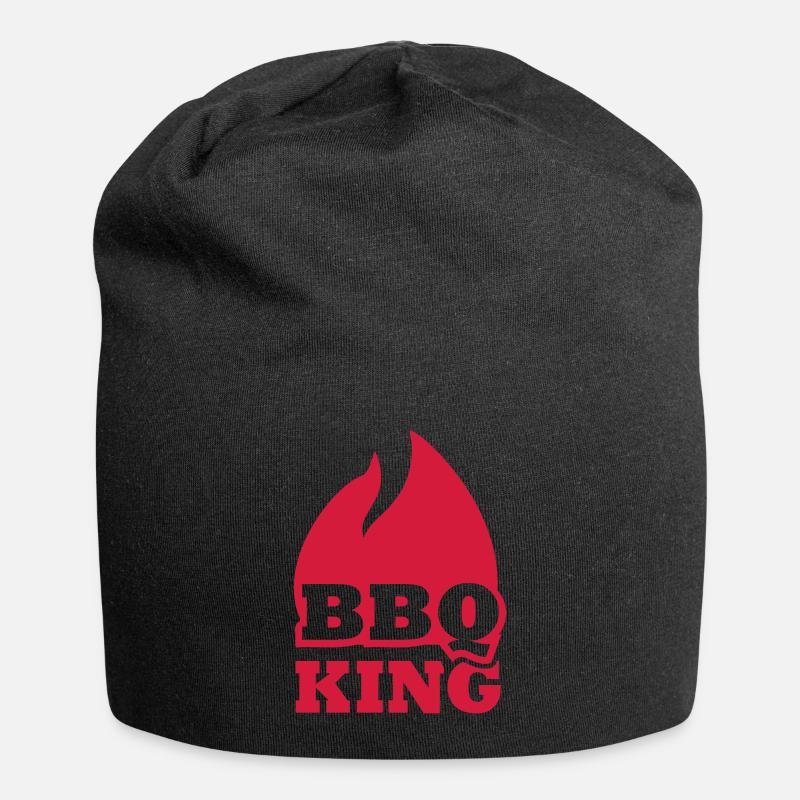 Grillen - Jersey-Beanie - Schwarz