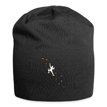 Climbing Climbing Wall Climbing Carabiner - Jersey Beanie - black - Front