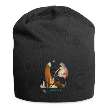 To travel - Jersey Beanie - black - Front