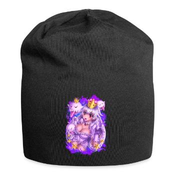 Anime Girl - Boosette - Bonnet en jersey - noir - Devant