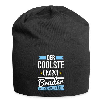 DER COOLSTE GROSSE BRUDER AUF DER GANZEN WELT - Jersey-Beanie - Schwarz - Vorne