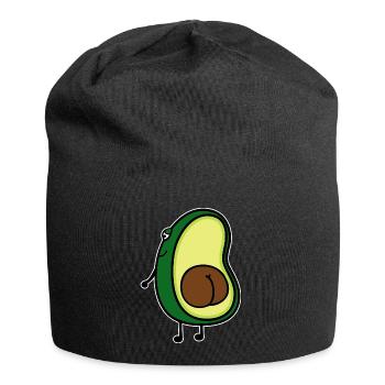 avocat - Bonnet en jersey - noir - Devant