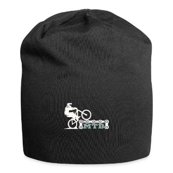 VTT - Bonnet en jersey - noir - Devant
