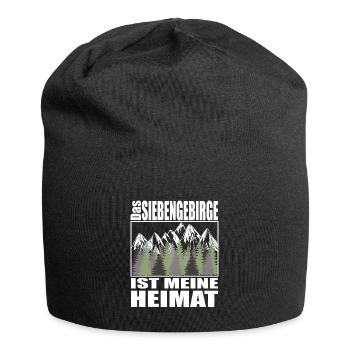 Siebengebirge Heimat - Jersey-Beanie - Schwarz - Vorne