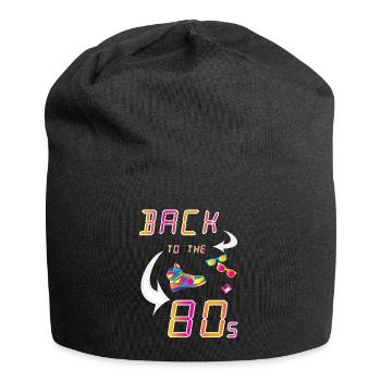Back to the 80's - Jersey Beanie - black - Front