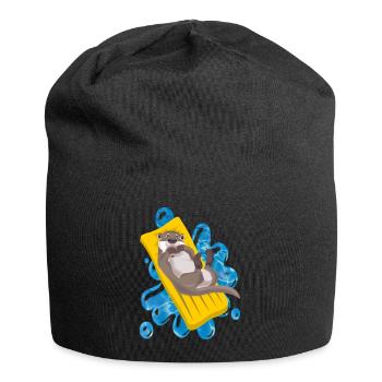 LOISIRS - Bonnet en jersey - noir - Devant