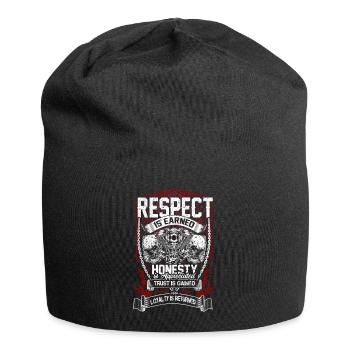 Respect, Honesty, Trust and Loyalty - Jersey Beanie - black - Front