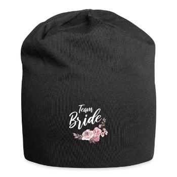 Team Bride - Jersey Beanie - black - Front