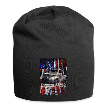 Camion Thunder V8 Fargo depuis 1947 100% satisfait - Bonnet en jersey - noir - Devant