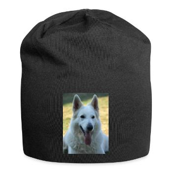 White Beauty - Jersey Beanie - black - Front