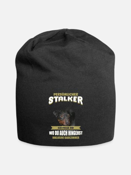 Deutscher Jagdterrier - Jagdterrier - Jersey-Beanie - Schwarz