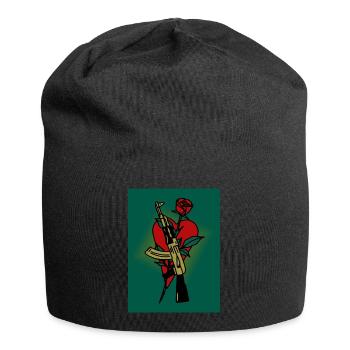 AK - 47 - Jersey Beanie - black - Front