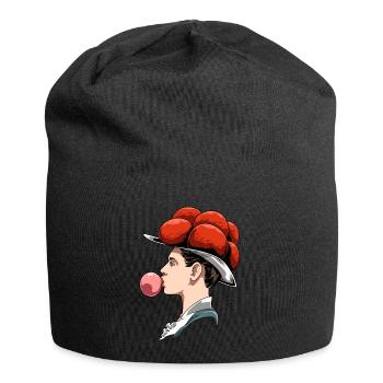 Bollenhut Kaugummi Schwarzwald für einen - Jersey-Beanie - Schwarz - Vorne