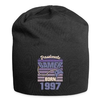 Gaming Geschenk 1997 Geboren Geburtstag Gamer - Jersey-Beanie - Schwarz - Vorne
