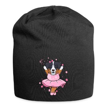 Ballerine bernoise - Bonnet en jersey - noir - Devant