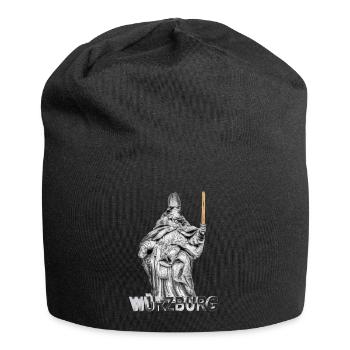 Würzburg Germany - Jersey-Beanie - Schwarz - Vorne