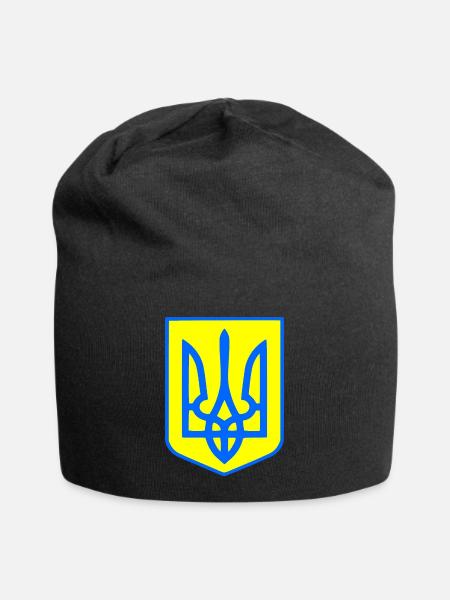 Ukraine - Bonnet en jersey - noir