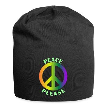 Blease de paix - Bonnet en jersey - noir - Devant