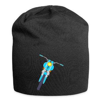 moped - Jersey-Beanie - Schwarz - Vorne