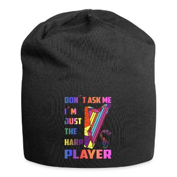 Harp Players - Jersey Beanie - black - Front