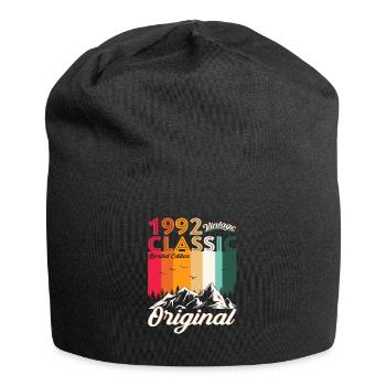 Original 1992 30. Geburtstag Geschenk Herren Damen - Jersey-Beanie - Schwarz - Vorne