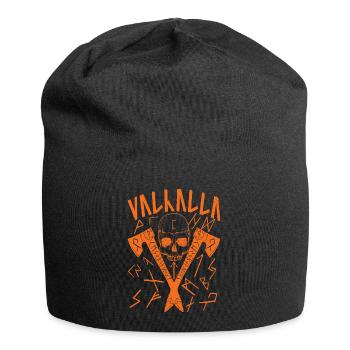 Valhalla Runes - Jersey-Beanie - Schwarz - Vorne