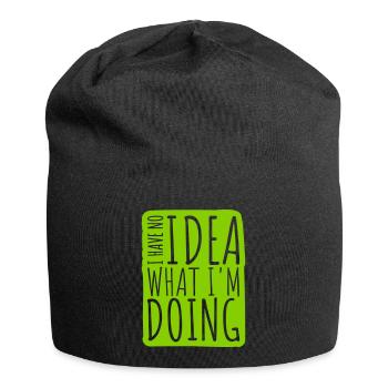 Aucune idée - Bonnet en jersey - noir - Devant