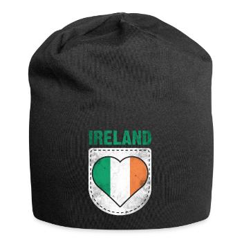 Ireland Flag Irish - Jersey Beanie - black - Front