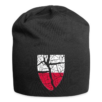 Poland Coat of Arms - Jersey Beanie - black - Front