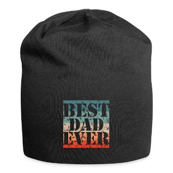 Best father ever - Jersey Beanie - black - Front