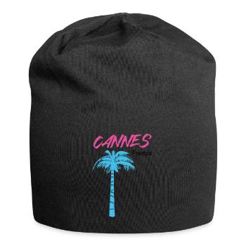 Cannes - Bonnet en jersey - noir - Devant