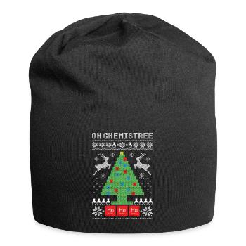 Chemistree Laid Noël - Bonnet en jersey - noir - Devant