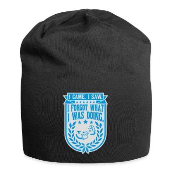 Je suis venu voir oublier - Bonnet en jersey - noir - Devant