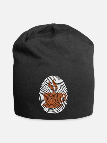 Coffee drinker Coffee coffee cup Milk coffee - Jersey Beanie - black